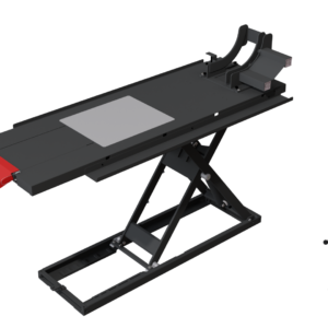 Motorcycle lift for vehicle inspection - Vehicle categories L1, L3