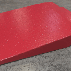 Set of long drive-in/out, with oil hoses covers, for above ground installation of lift (without pit)