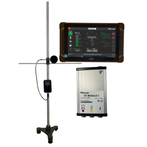 Sound level meter class 2 for 2/3 wheelers, quads vehicle inspection
